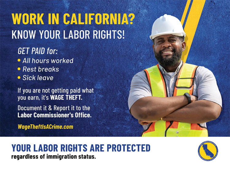 Know you labor rights.  In Californa, get paid for all hourse worked, rest breaks, and sick leave.  If you are not getting paid what you earn, it's wage theft.  Document it & Report it to the labor Commissioner's Office.
