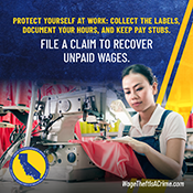 Campaign Graphic for the Garment Industry